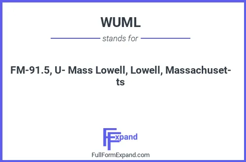 Full form of WUML