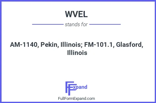 Full form of WVEL