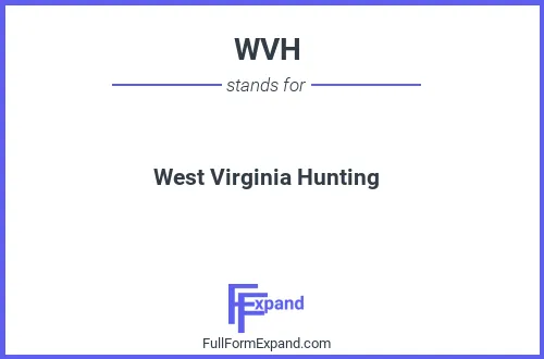 Full form of WVH