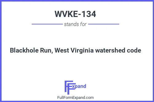 Full form of WVKE-134