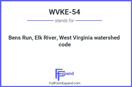 Full form of WVKE-54