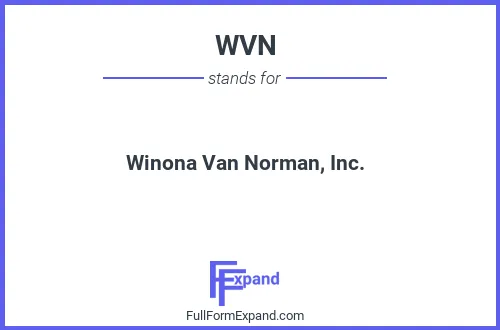 Full form of WVN