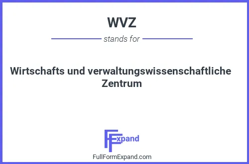 Full form of WVZ