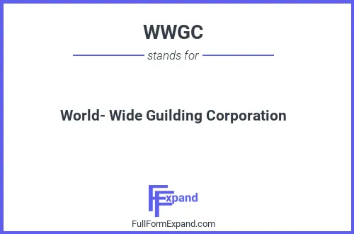Full form of WWGC