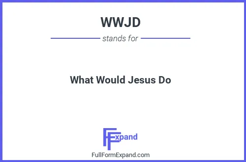 Full form of WWJD