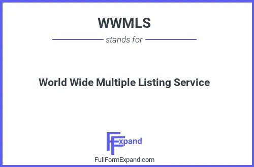 Full form of WWMLS