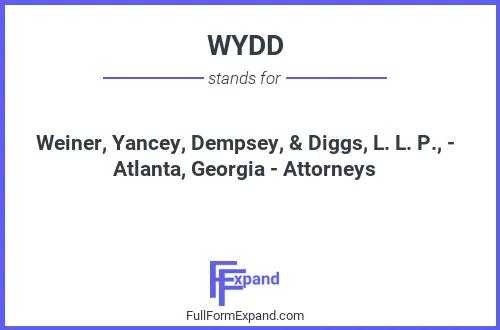 Full form of WYDD