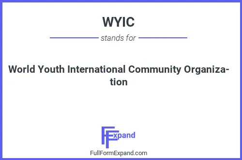 Full form of WYIC