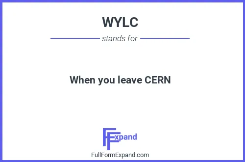 Full form of WYLC
