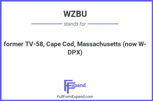 Full form of WZBU