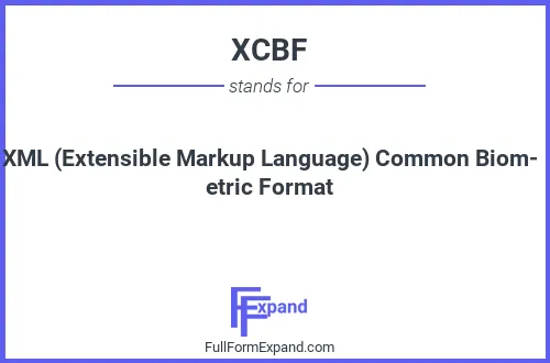 Full form of XCBF