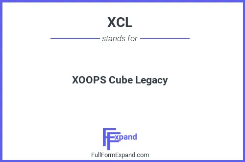Full form of XCL