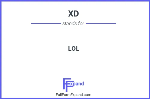 Full form of XD