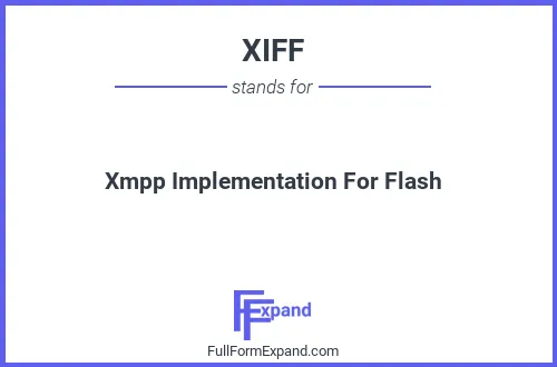 Full form of XIFF