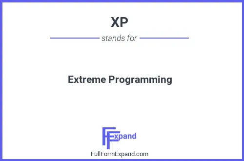 Full form of XP