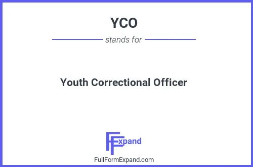 Full form of YCO