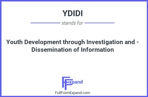 Full form of YDIDI