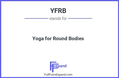 Full form of YFRB