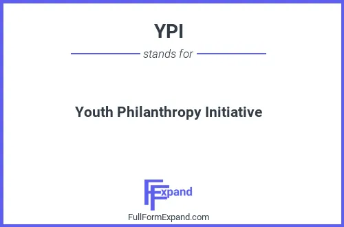 Full form of YPI