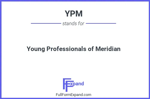 Full form of YPM