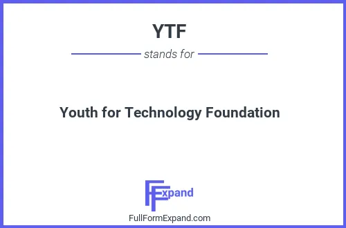 Full form of YTF