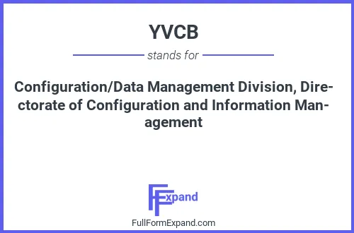 Full form of YVCB
