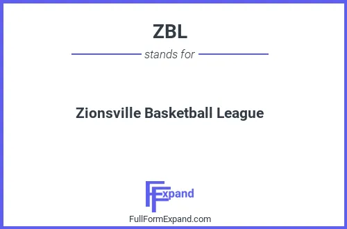 Full form of ZBL
