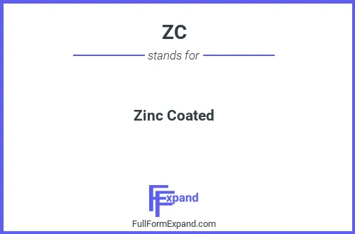 Full form of ZC