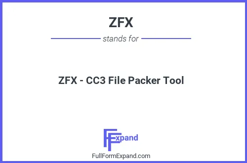 Full form of ZFX