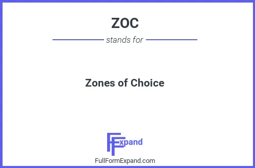 Full form of ZOC