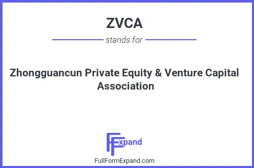 Full form of ZVCA