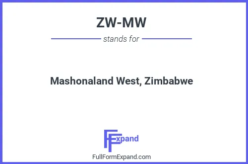 Full form of ZW-MW