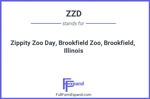 Full form of ZZD
